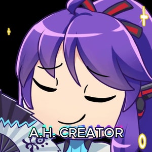 Animated Twitch Emote » &#39;&#39;GakupoFan&#39;&#39; » Emotes for Twitch | Vocaloid Emotes, Funny Emotes, Laughing Emotes, Anime Emotes | Instant Download