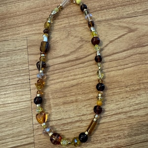 Vintage glass beaded necklaces