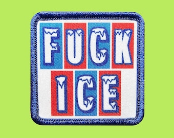 F ICE Morale Patch Hook and Loop 2x2 Inches