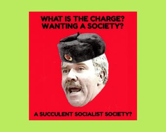 Succulent Socialist Society 4 Inch Sticker Vinyl