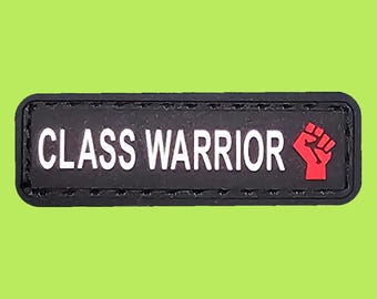 Class Warrior Patch Hook and Loop 0.5x2 Inches