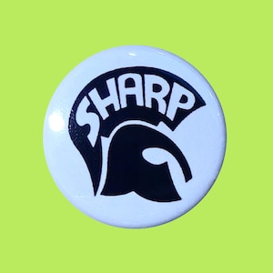 SHARP Logo 1 Inch or 1.25 Inch Pinback Button
