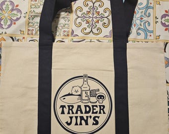 BTS Trader Jin's Tote Bag - Etsy