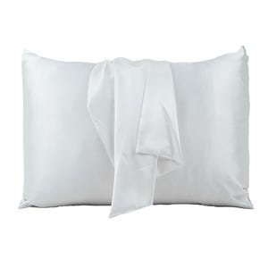 Ivory Mulberry Silk Pillowcase, 100% Mulberry Silk, Hypoallergenic, For Sensitive Skin, For Sensitive Hair, Gift For Her, Pillowcase