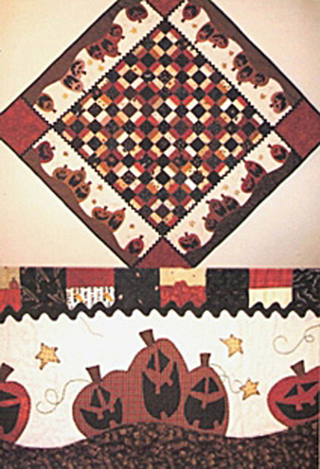Primitive Table HALLOWEEN TOPPER Pattern by Heartfelt Finds - Etsy