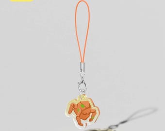 PROJECT HAIL MARY: Rocky Alien Space Spider | 3cm 1.18” Phone Charm | Fan Merch Sci-Fi Gift Book Lover Cute Mini Kawaii