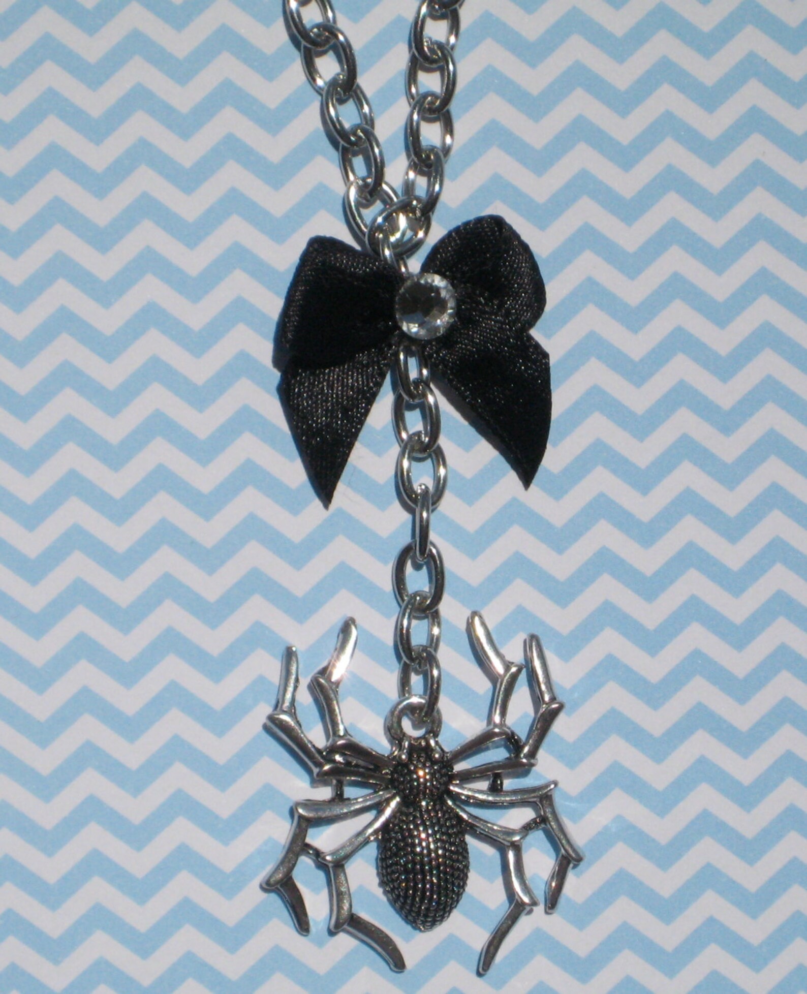 Black Widow Spider Necklace Etsy