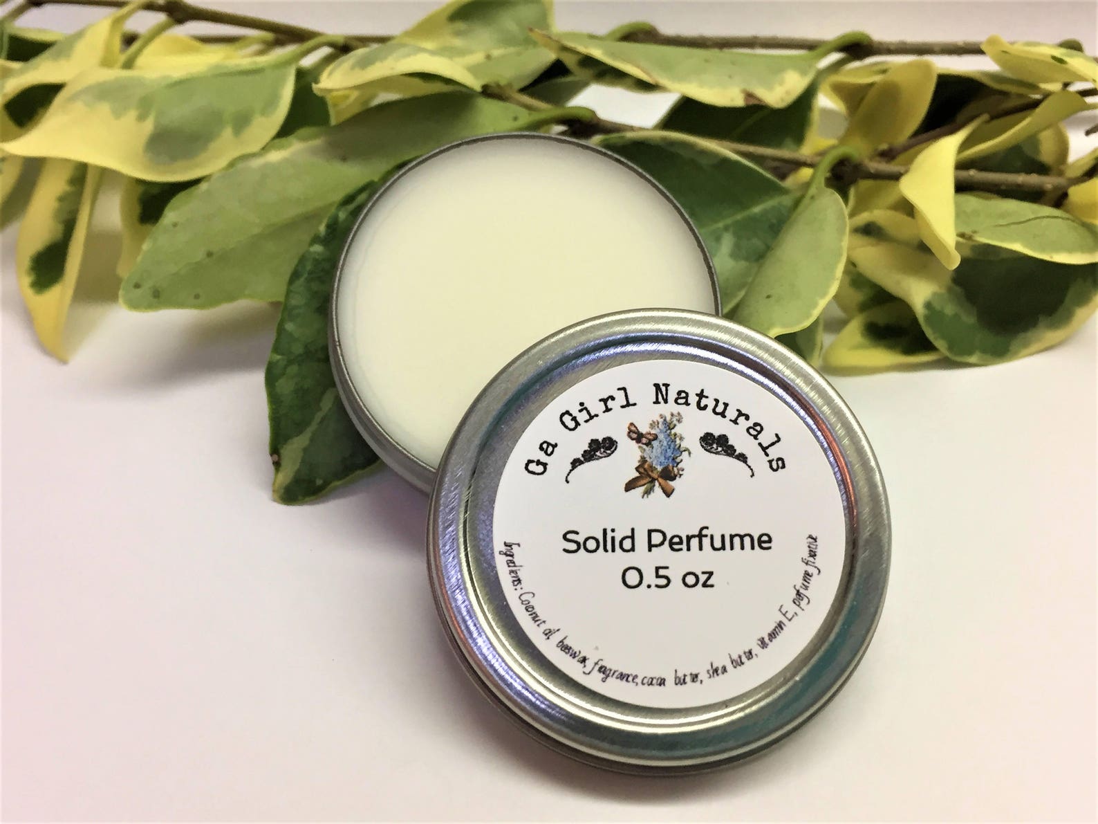 Lavender Mint Solid Perfume Natural Perfume Perfume Perfume Etsy