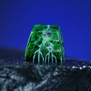 Mystery Forest Keycap Set, Artisan Landscape Keycap, Custom Resin ...