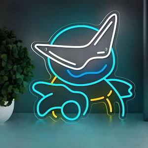 Neonreclame tekenfilm anime voor muurkunst | Anime-neonreclame | Aangepaste neonreclame | Neonreclame gaming | Felle neonreclames | Ledbord | Wanddecoratie