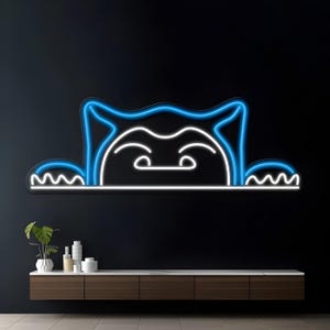 Neonreclame anime-personage | Anime-neonreclame | Led-neonreclame | Neonlichtbord | Neonreclame van acryl | Neonmuurbord | Neonkunst