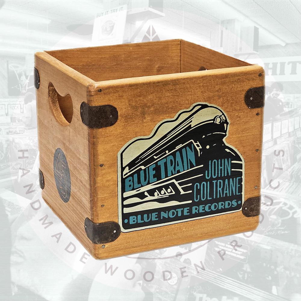 7 Inch Vinyl Record Storage Box Handmade Solid Wood Crate in Fabulous ...