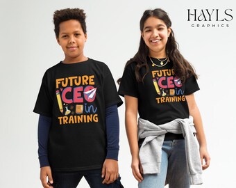 Future CEO in Training - Youth Classic T-Shirt | Back to School Shirt | 100% Cotton Pre-Shrunk Tee for Kids