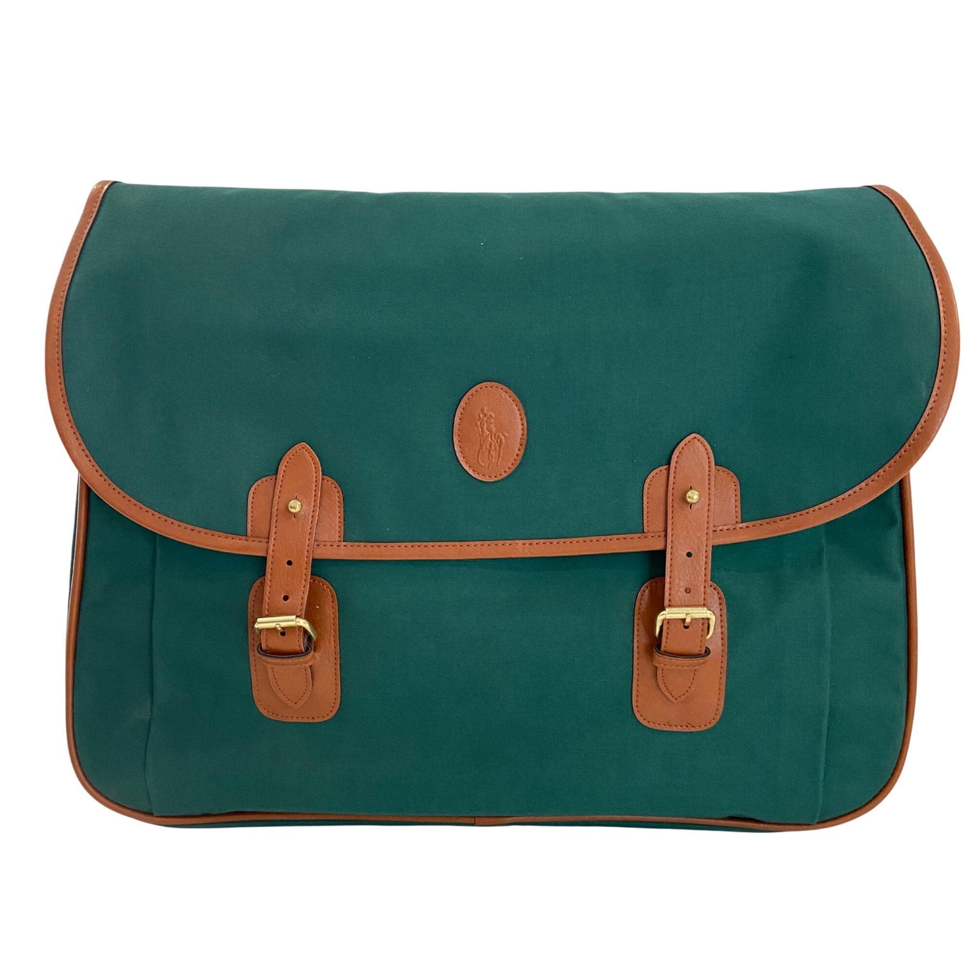 Vintage Ralph Lauren Messenger Bag - Etsy