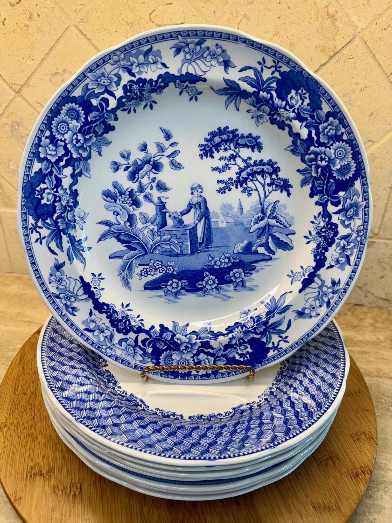 Spode Girl at Well - Etsy