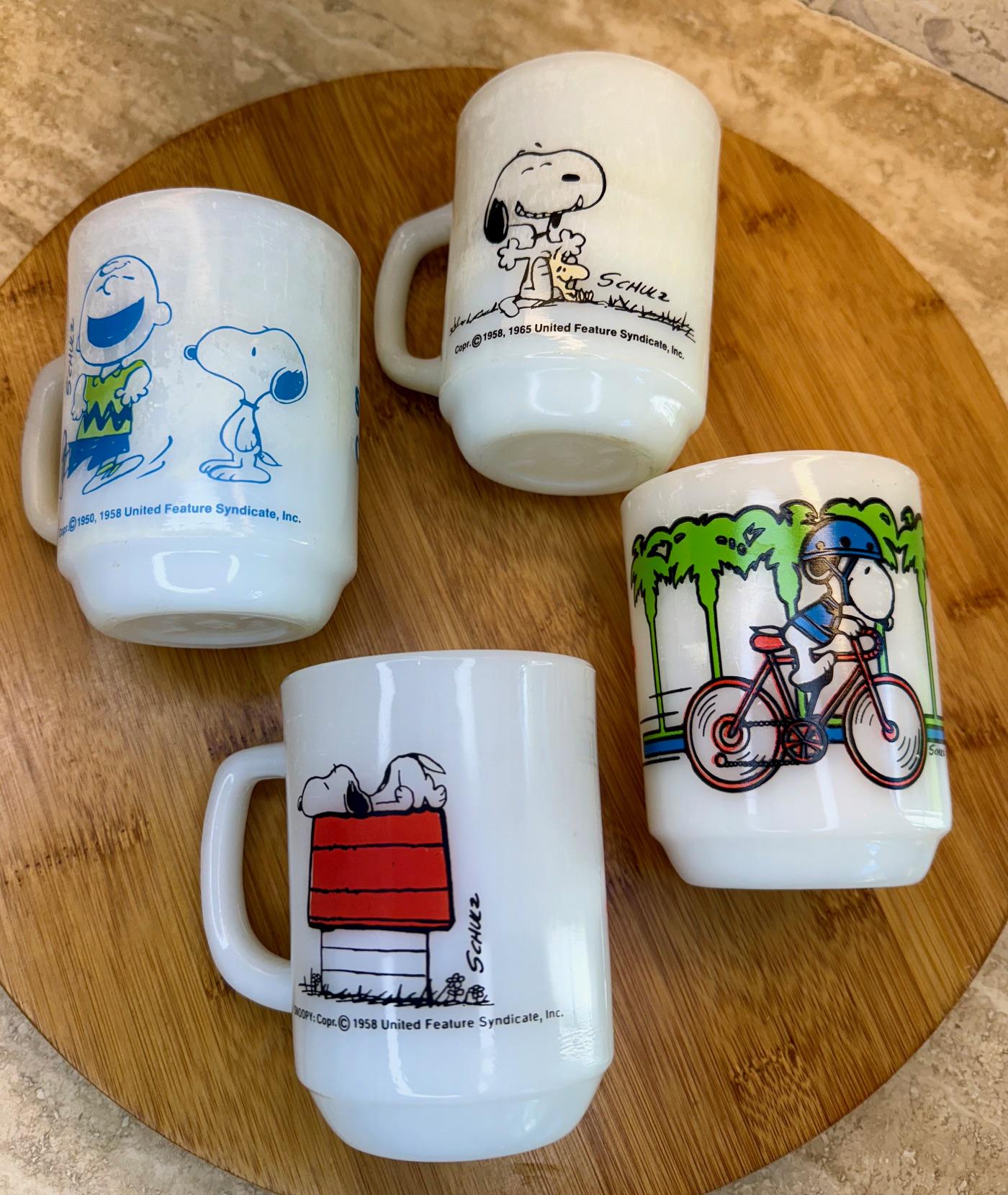 Fire King Snoopy Mug - Etsy