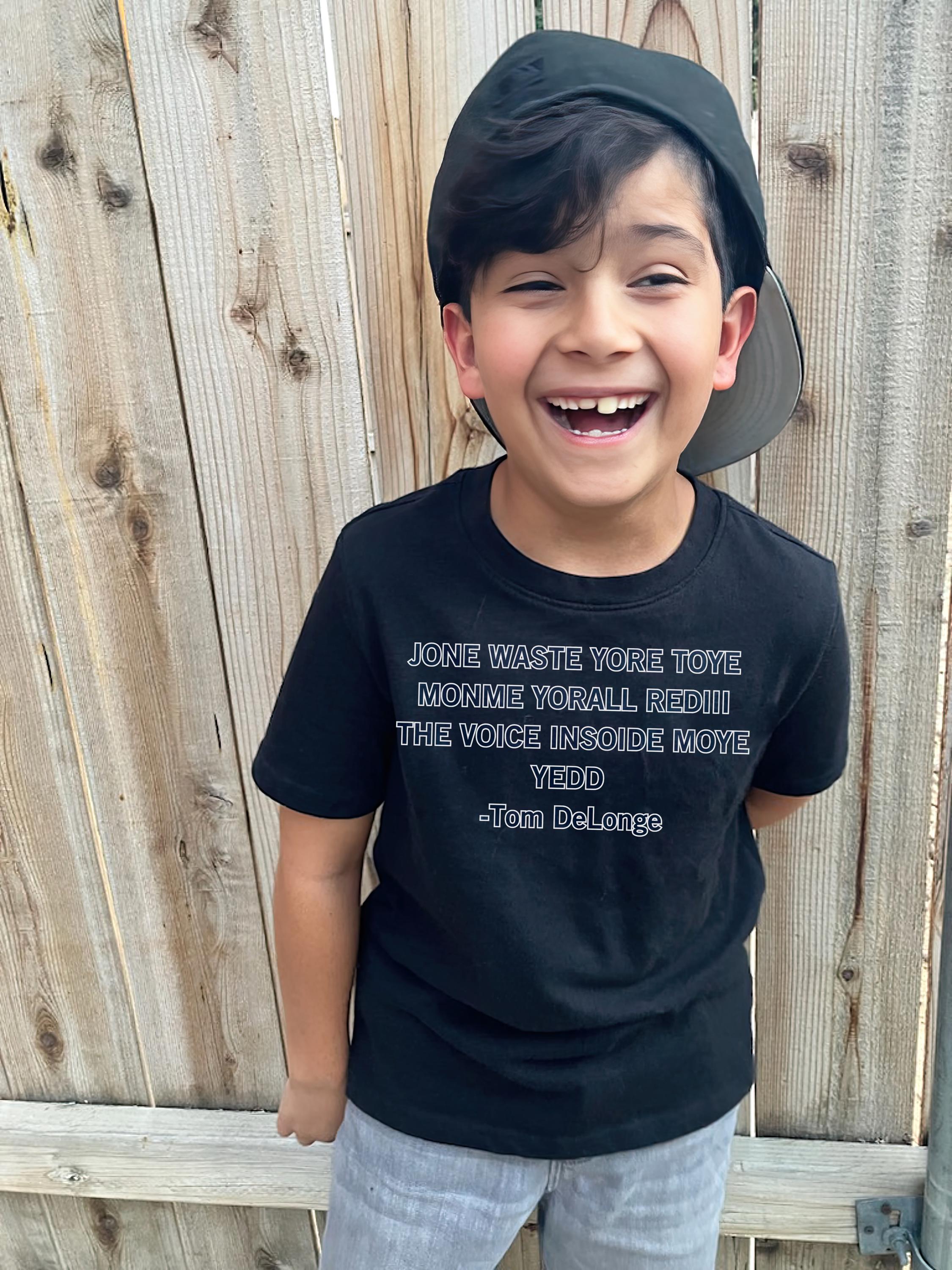 Blink182 Youth Sized T-shirt, Tom Delonge Tee, I Miss You by