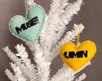 Muse (Jimin) Heart Ornament