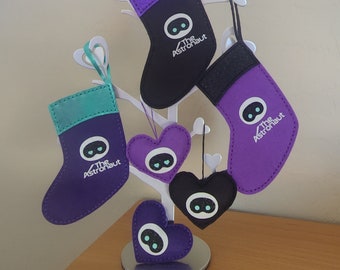 The Astronaut by Jin of BTS Stocking/Heart Ornament