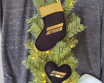 Ateez Stocking/Ornament Gift Card Holder