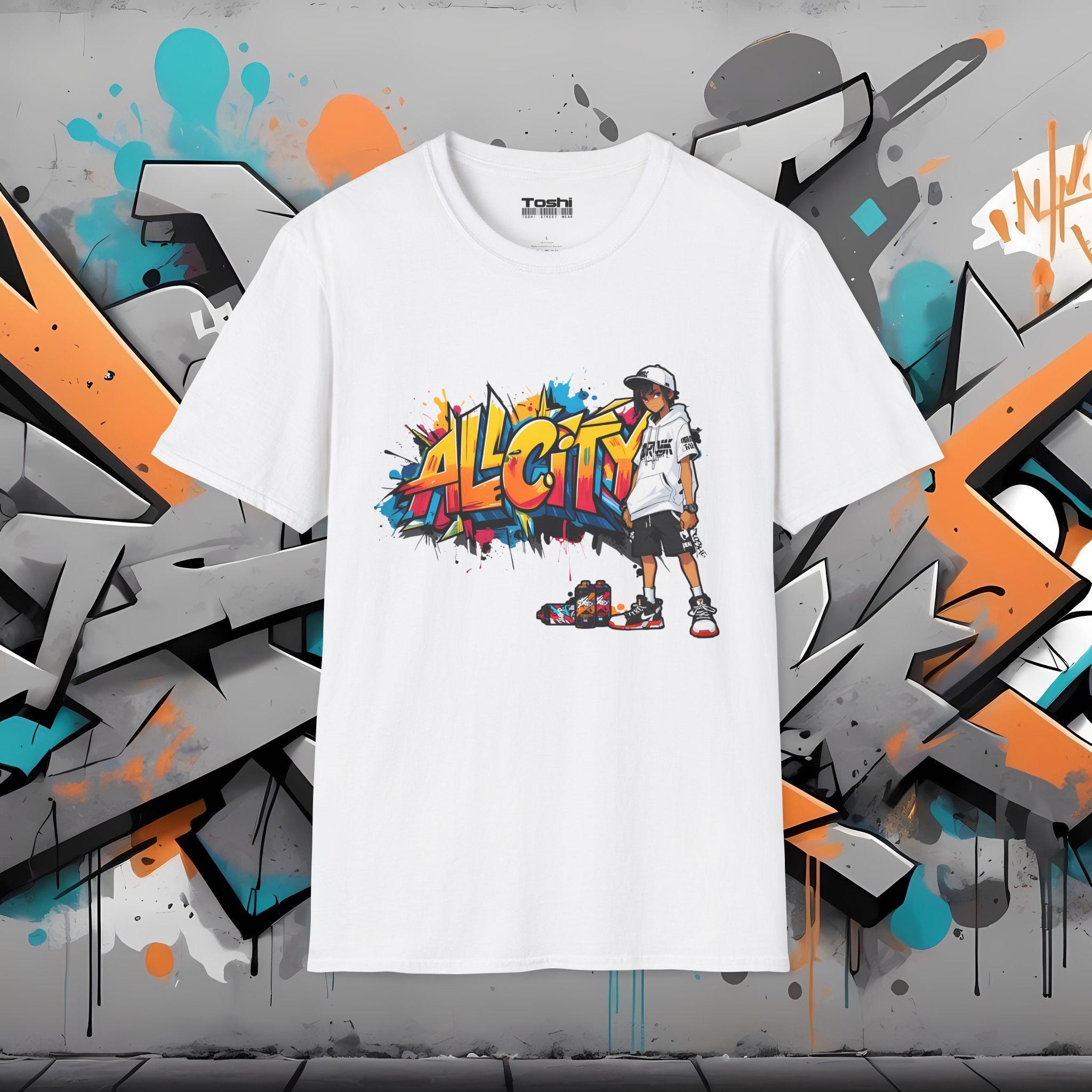 Graffiti Hip Hop B-boy Tee 