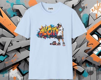 Graffiti Hip Hop B-boy Tee 