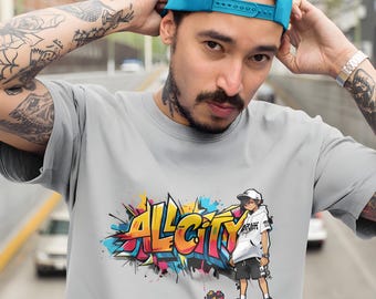 Graffiti Hip Hop B-boy Tee 