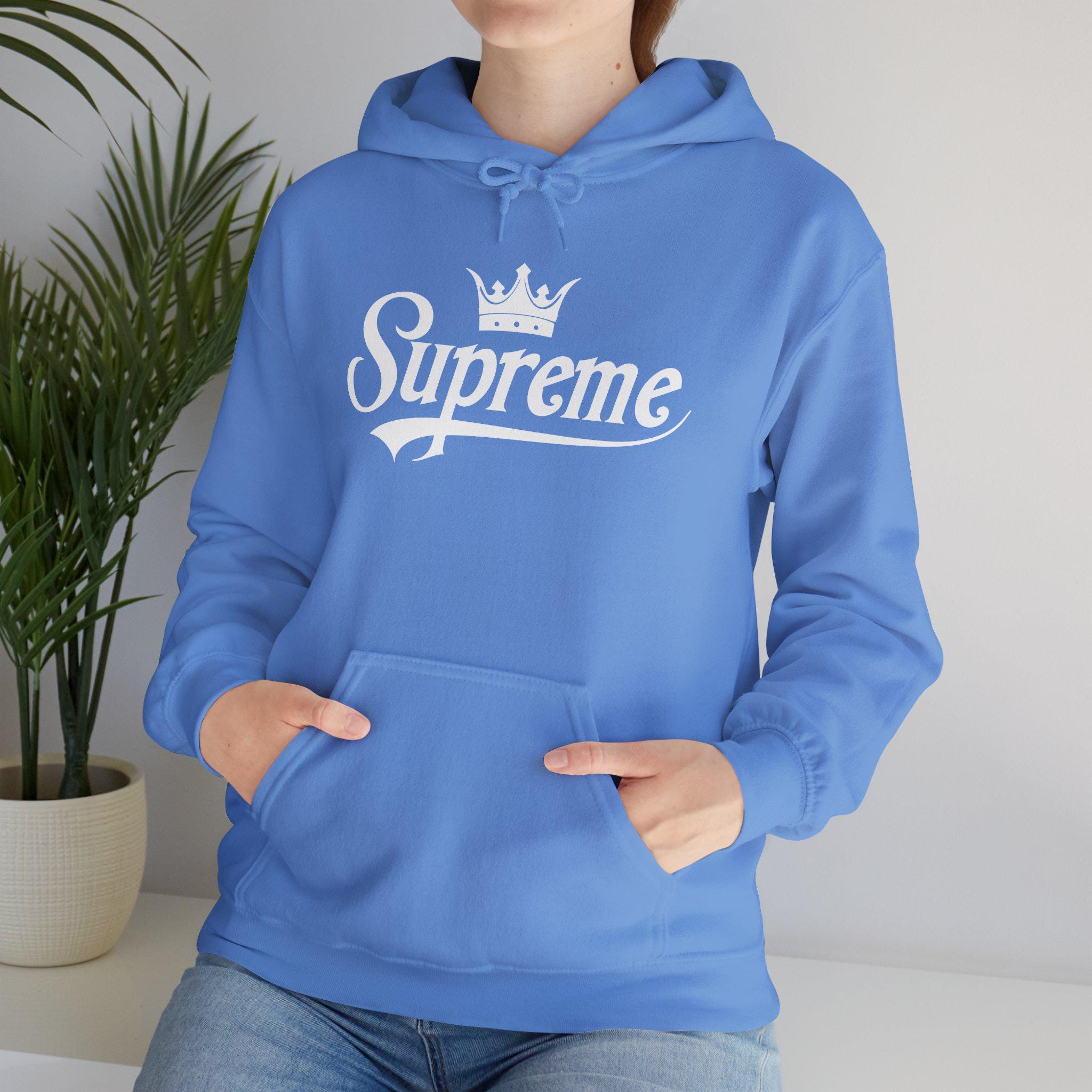 Supreme Crown Hoodie - Hip Hop Urban Style Sweatshirt - Etsy