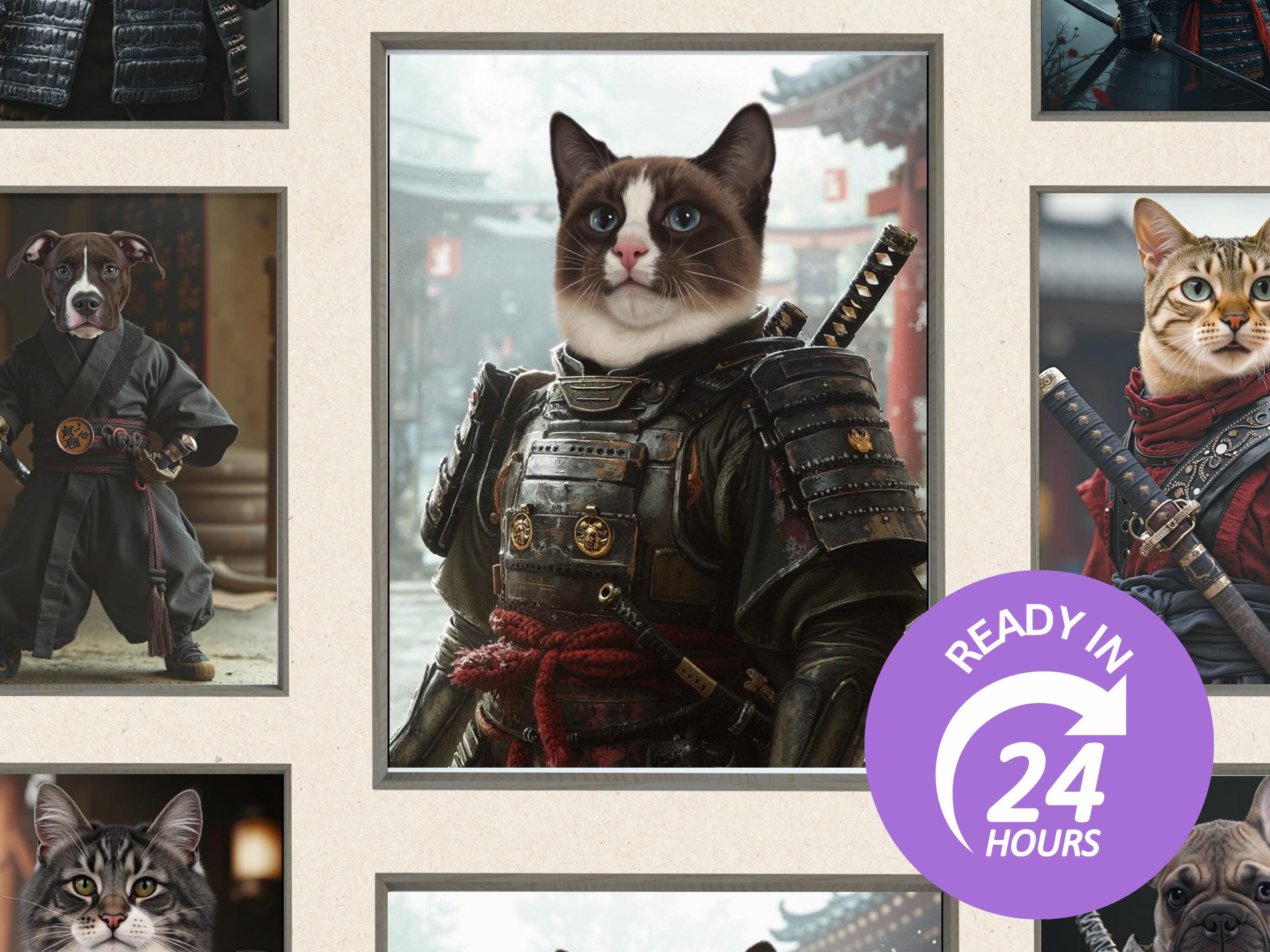 織田猫侍Black13park Oda Cat Samurai statue 織田猫侍Black13park Oda Cat Samurai statue - メルカリ