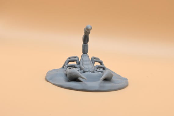 Giant Scorpion Miniature – Large DnD Monster | 3D Printed RPG Figure | 75mm Base | Paintable Tabletop Creature