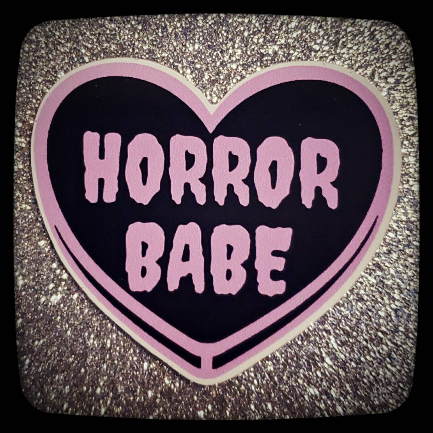 Horror Babe 3 inch sticker