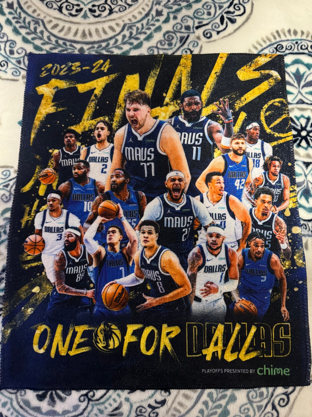 2023-2024 Dallas Mavericks Playoffs Finals Towel - Etsy