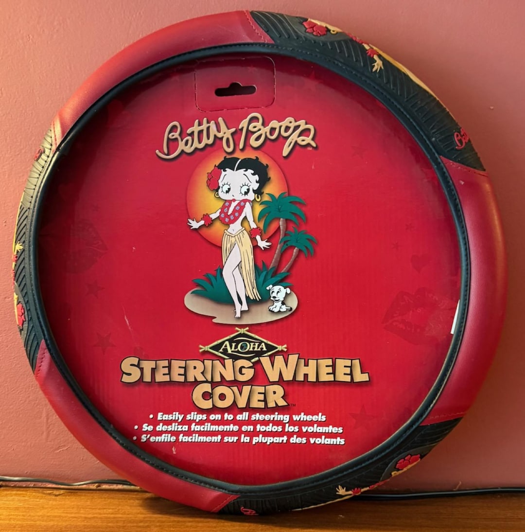 Betty Boop Steering Wheel Cover