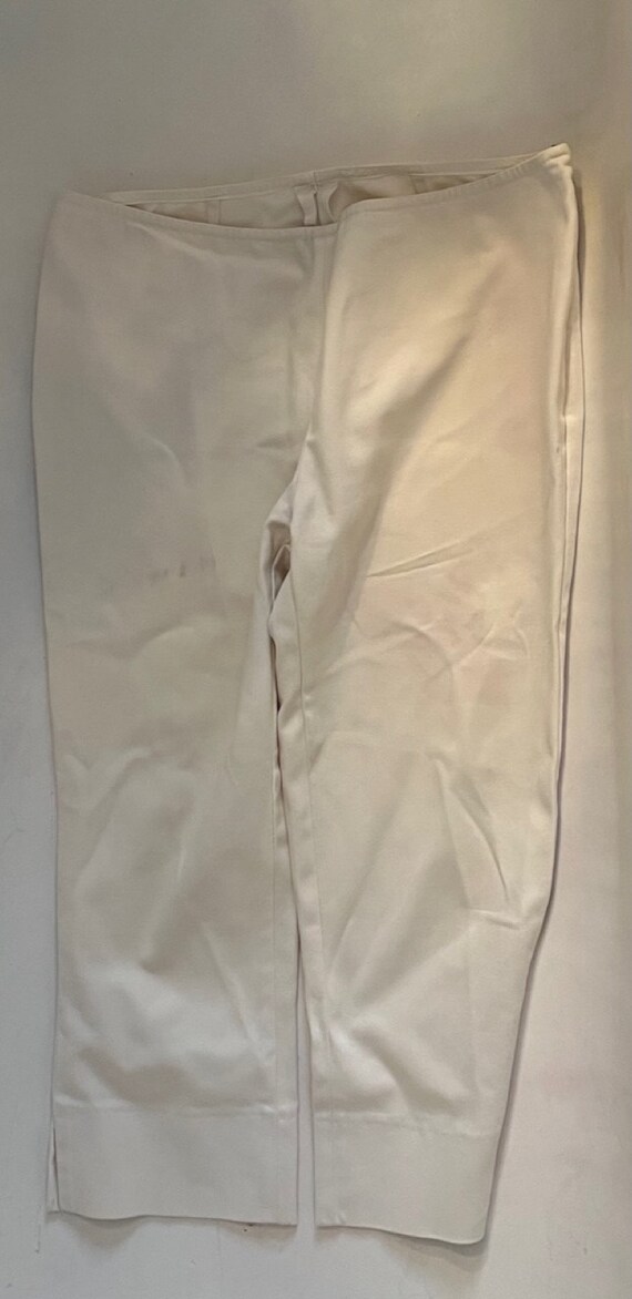 EMILIO PUCCI ITALY white capri pants vintage Firen