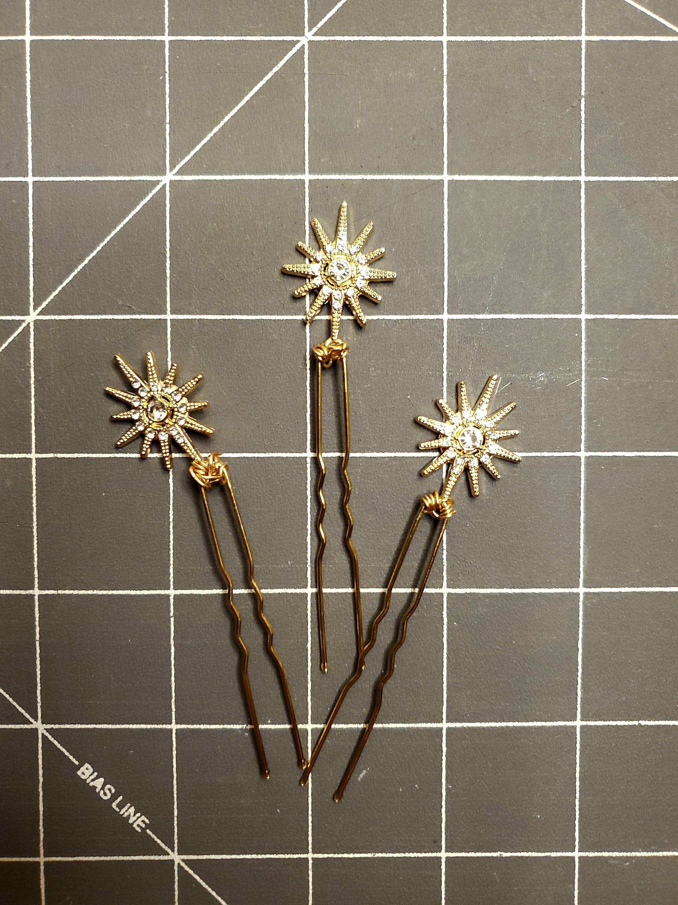 Starburst Bobby Pins - Etsy