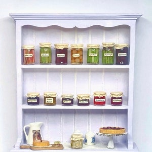 Nourriture miniature pour maison de poupée fabriquée à la main au Royaume-Uni à partir d'une pâte polymère