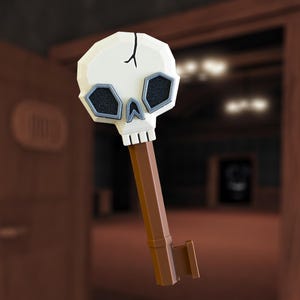 Skeleton Key - Roblox Doors Inspired - Pretend play