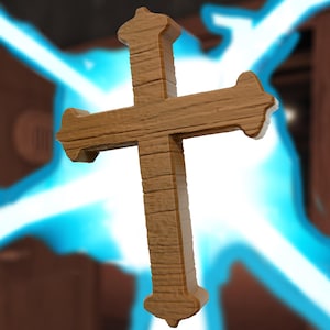 Crucifix - Roblox Doors Inspired - Life Size - Pretend play