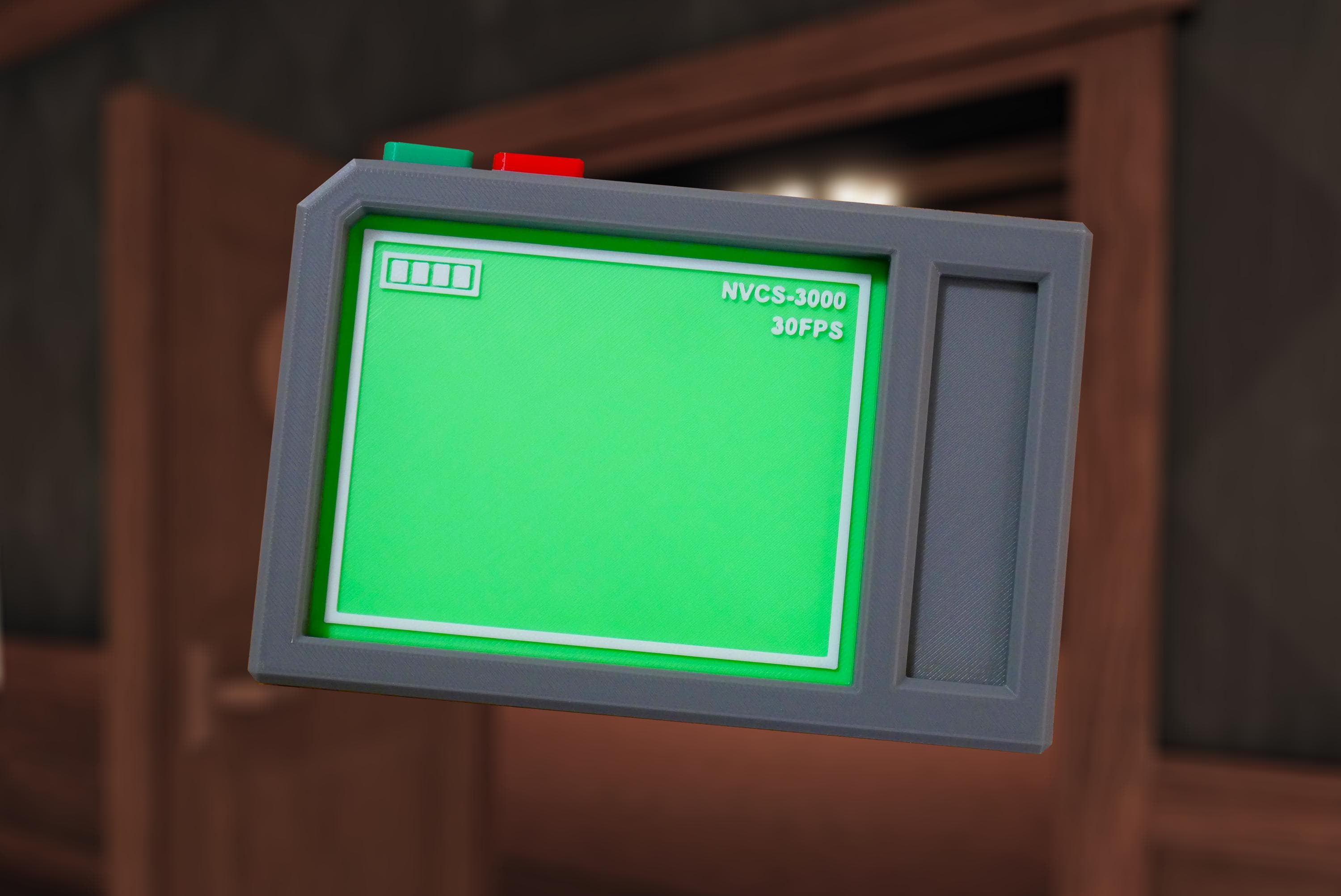 NVCS-3000 Scanner with push buttons - Roblox Doors Inspired  - Pretend Play