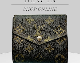 Cartera vintage de piel con monograma de Louis Vuitton: Diseñador francés