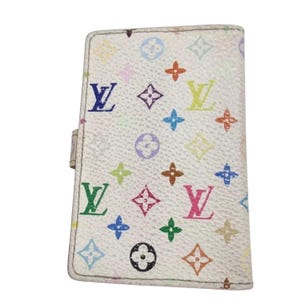 Mini-porte-cartes en cuir Carnet de Bal multicolore à monogramme Louis Vuitton - Cadeau de luxe
