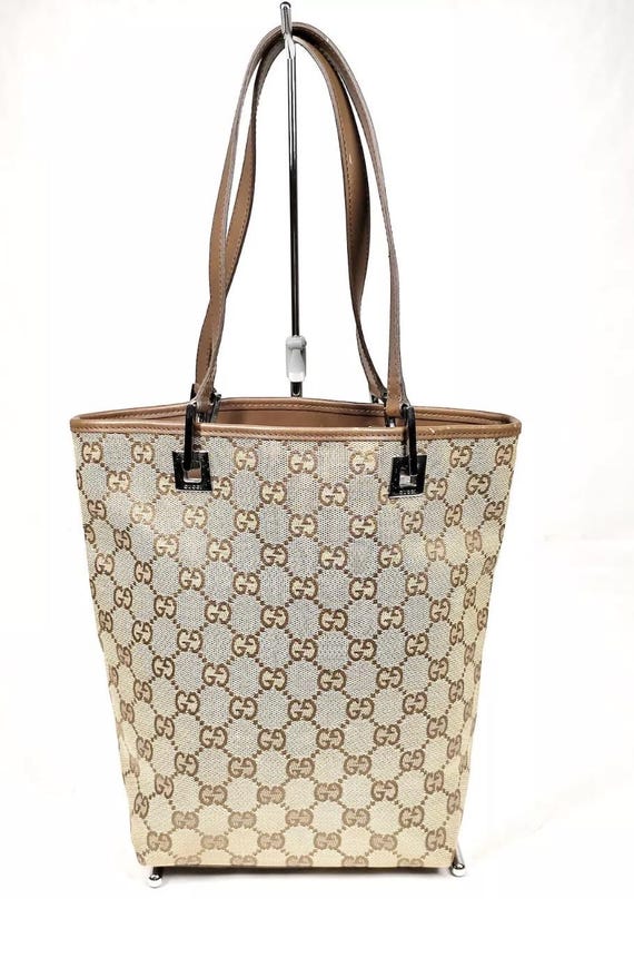 Authentic Gucci Supreme GG Monogram Women's Handbag - New Condition Designer Fashion Accessory