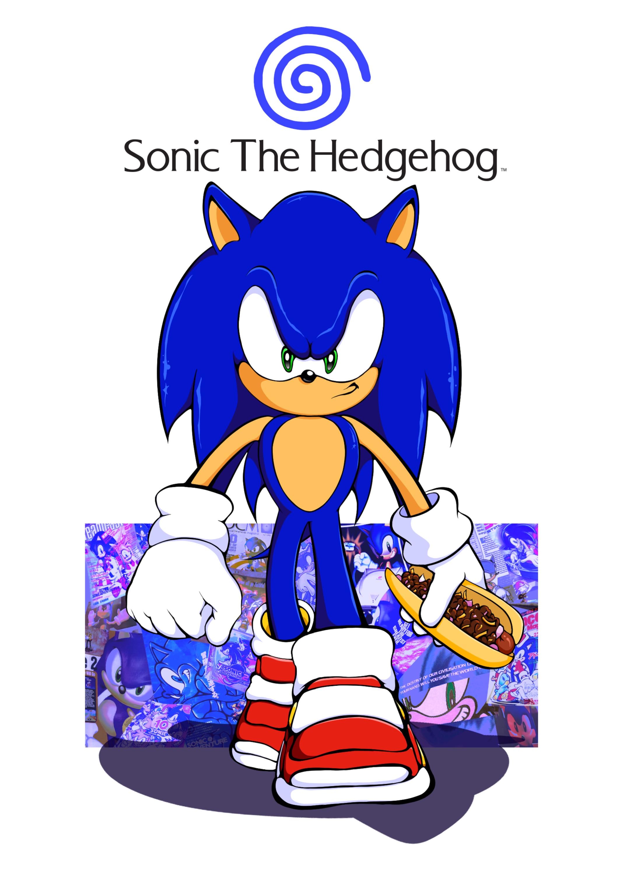 Sonic Adventure 2 Sega Dreamcast Box Art Poster - Premium Quality, Made In USA (SDC096) 12 thumbnail image