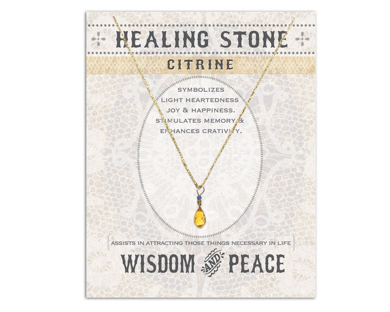 Healing Stone Necklace image 5