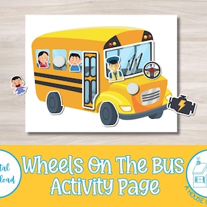 バスの車輪 | 童謡 | 学習ゲーム | 忙しい本 | ファイル フォルダー ゲーム | 静かな本 | 幼児学習 | ホームスクール プリント | 自閉症
