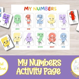 私の数字 | マッチング | 学習ゲーム | 忙しい本 | ファイルフォルダーゲーム | 静かな本 | 幼児学習 | ホームスクールプリント | モンテッソーリ