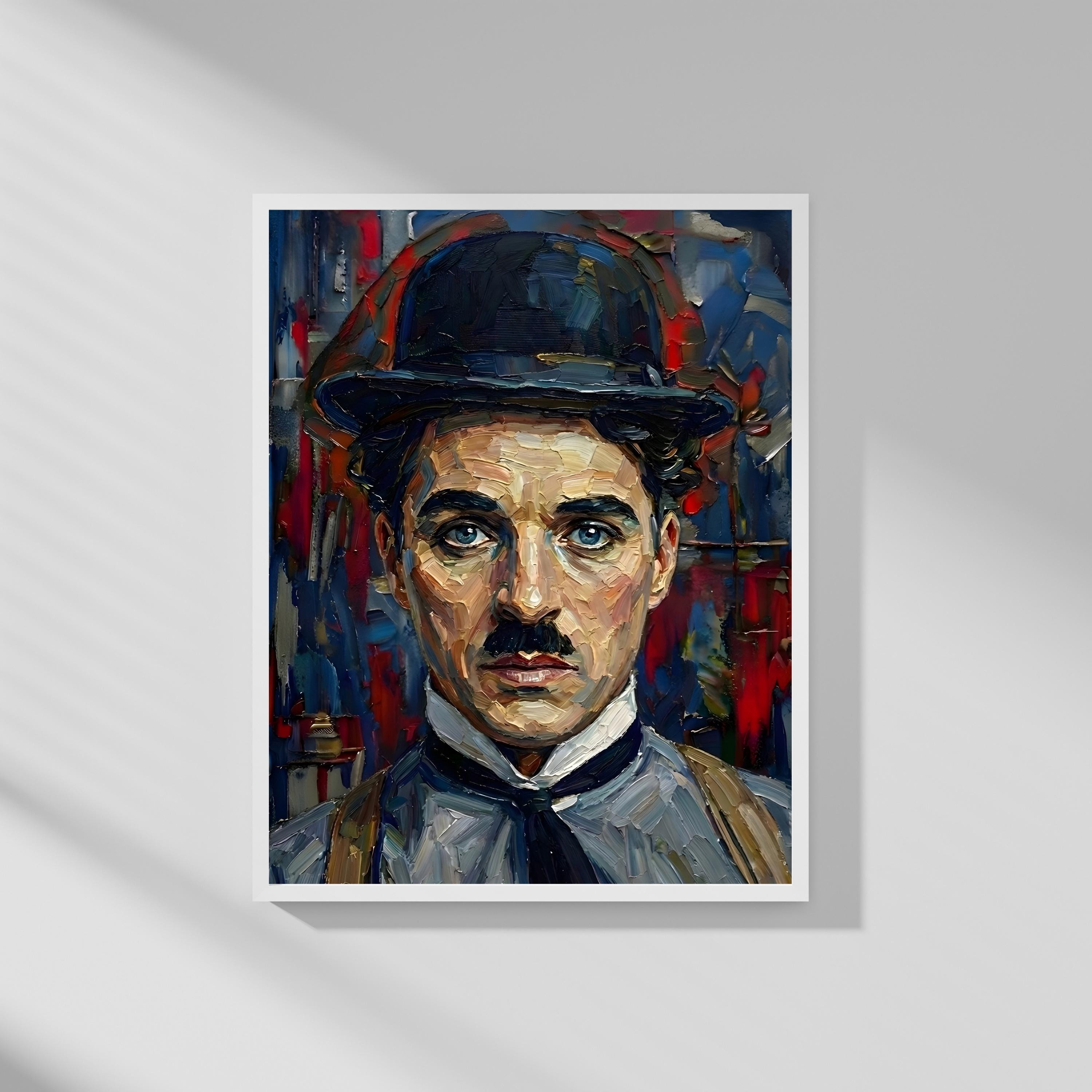 Chaplin painting - Etsy 日本