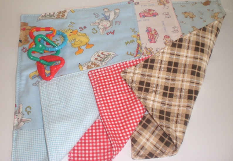 Baby Boy Flannel Burp Cloths Etsy