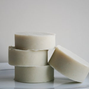 Peppermint Eucalyptus Shaving Soap Bar - Essential Oil Shaving Soap, Natural Shave Soap