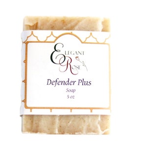 Defender Plus Soap| All Natural Soap| Handmade Soap| Cold Process Soap| Vegan Soap| Four Thieves Soap| Artisan Soap